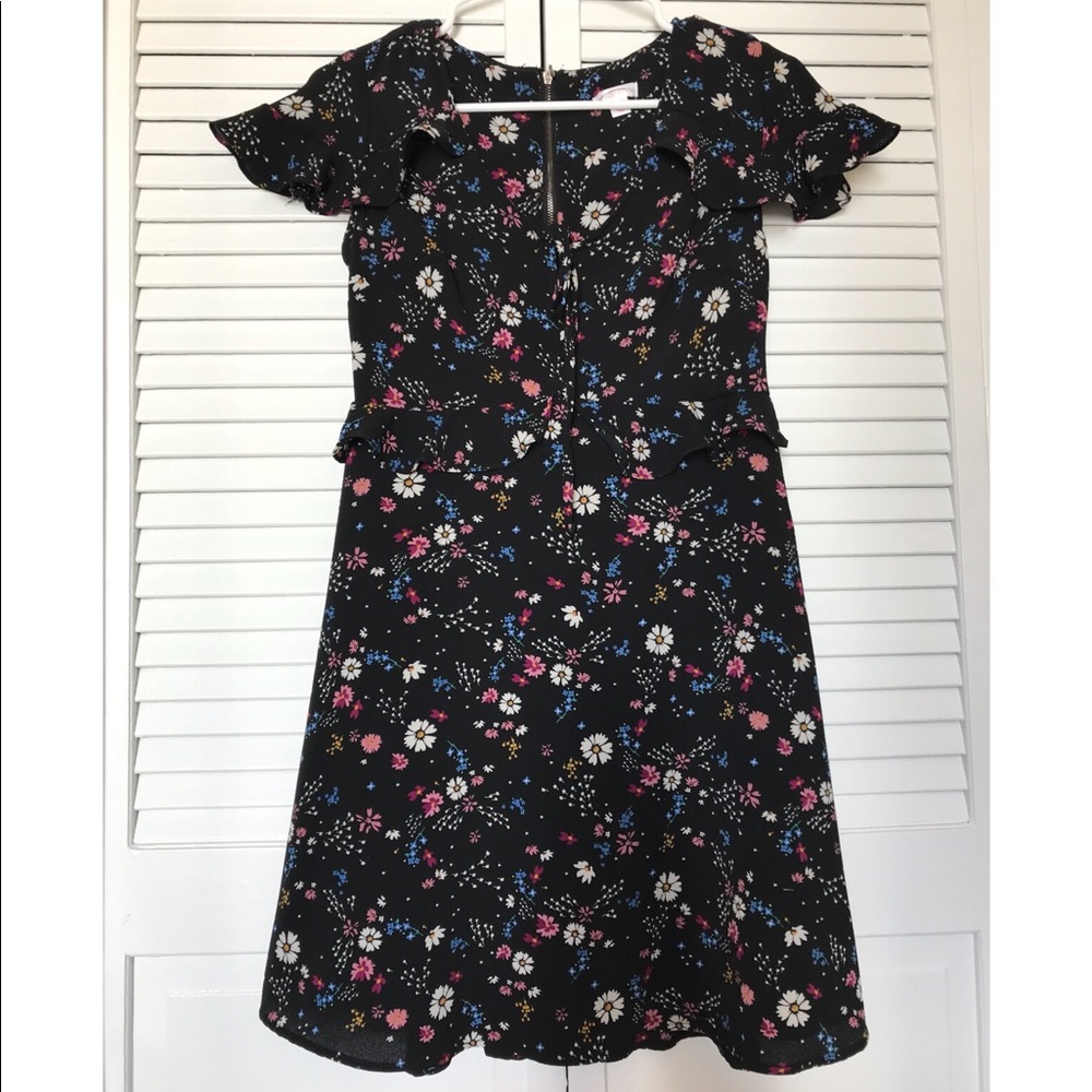 Flower printed Midi dress